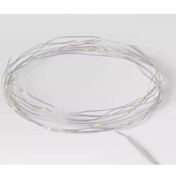 Wondershop™ LED Battery Operated Dewdrop Fairy String Lights, Warm White - Picture 2 of 11